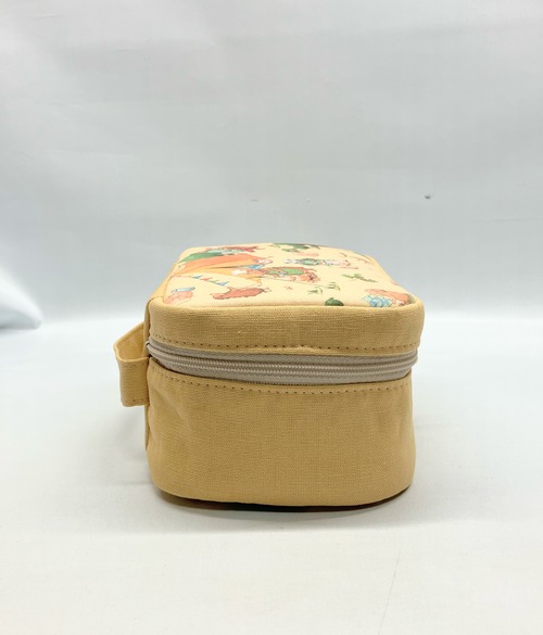 バニティポーチ  アクファクトゥム　ドイツ　フクロウ｜とりさん工房ーかわいいハンドメイドポーチ