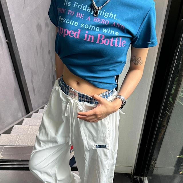ウィークエンドワイントラップTシャツ 2col R00678