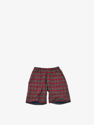 EACHTIME. EASY SHORTS RED CHECK