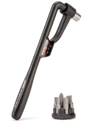 【人気】SUPER B 自転車 トルクレンチ 3/5/7/9/11/13/15/17/20Nm 1/4インチ ビットセット付き ロードバイク・クロスバイク等用 (TB-TW17)