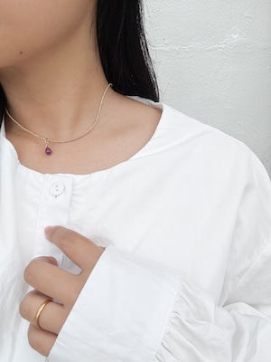 【おとぎ話の主人公のネックレス】スタールビー×アダン