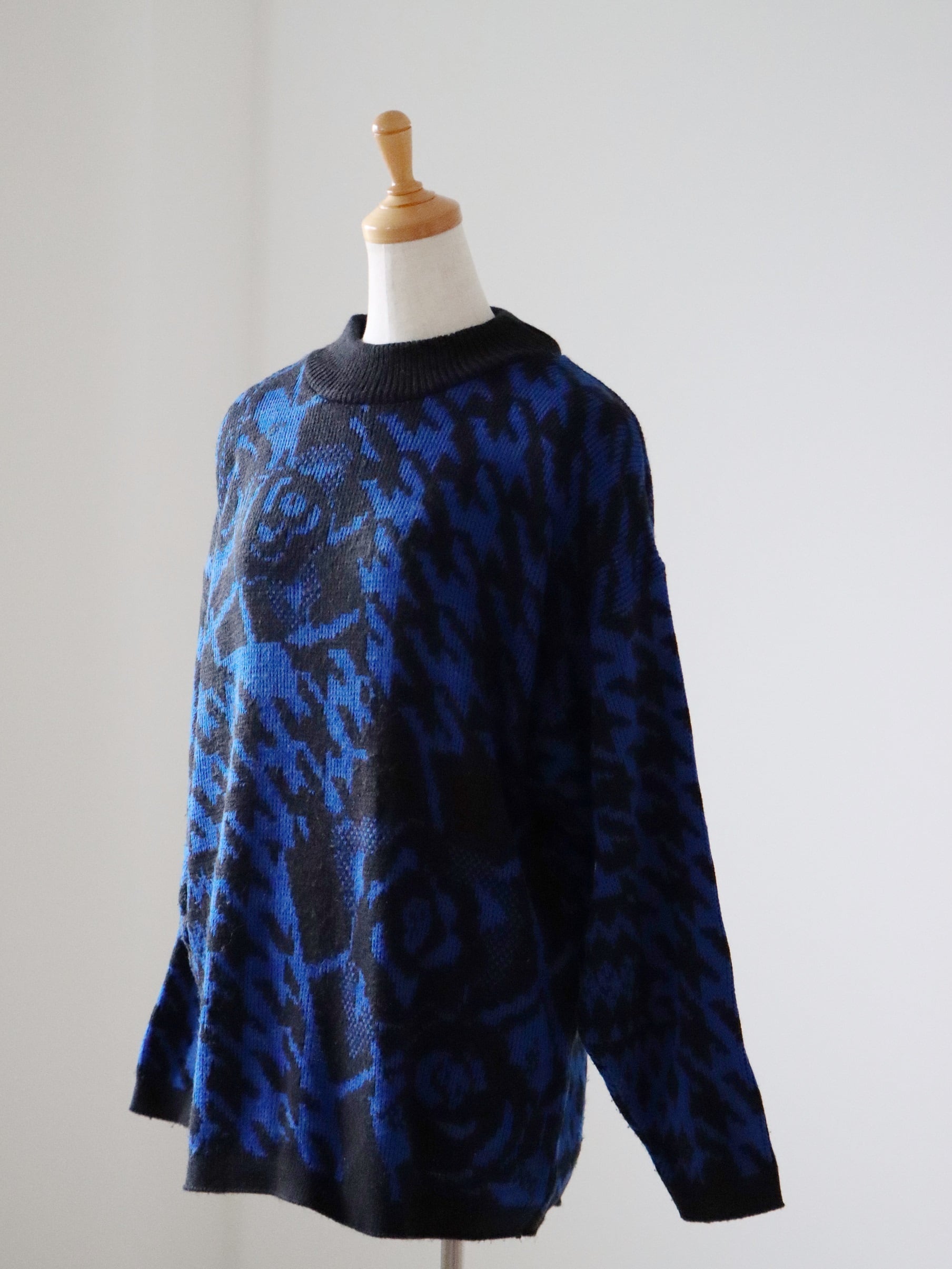 made in USA design Jacquard sweater