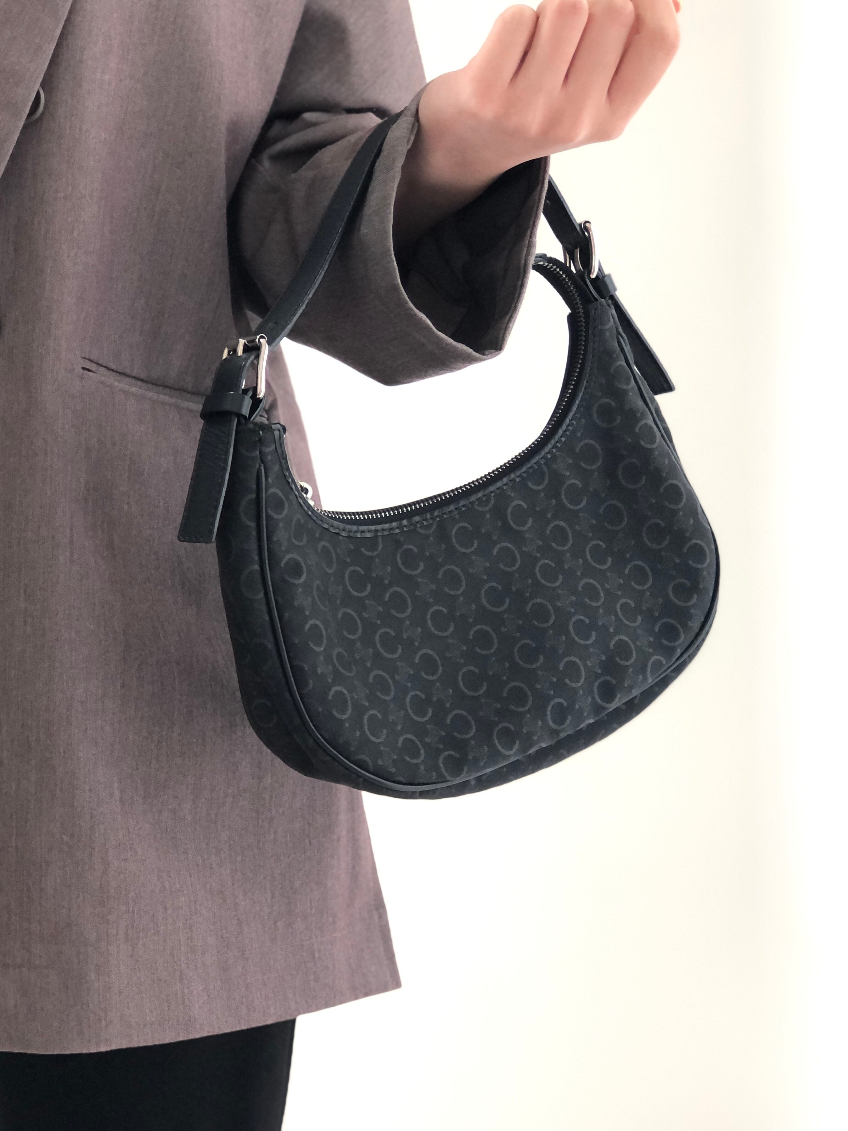 日本直送 名牌中古包 】CELINE セリーヌ AVA ホーボーバッグ 
