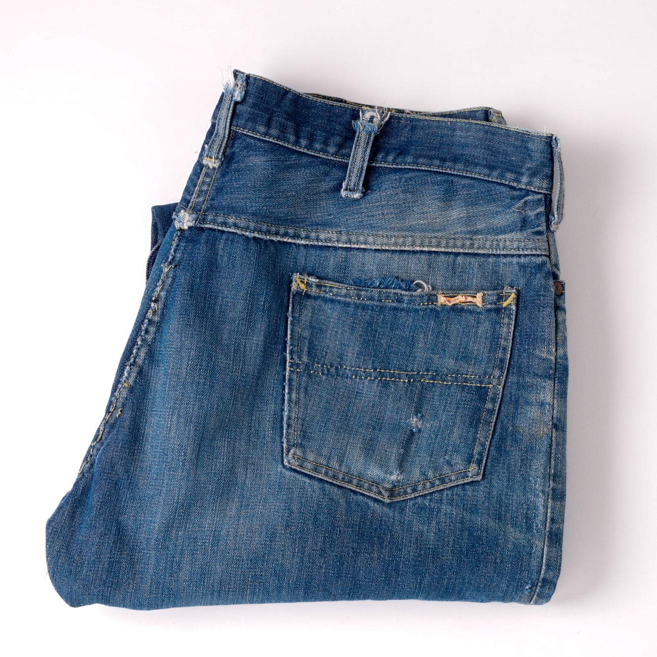 濃紺】50s FOREMOST special vintage denim made in USA 実寸W36 50