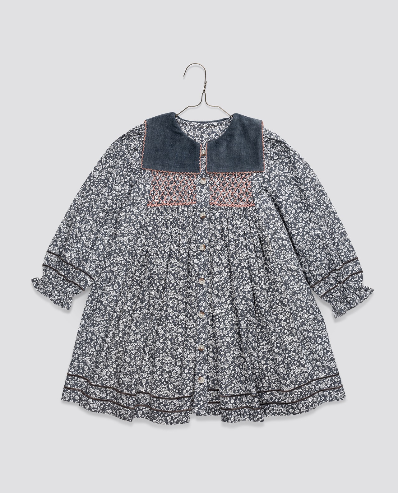 《即納》Little Cotton Clothes / Elizabeth Dress Barley Floral