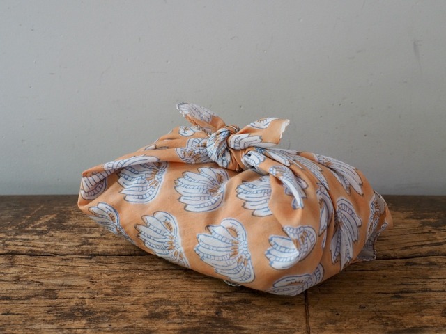 156ri050 Block Print Bandana c91