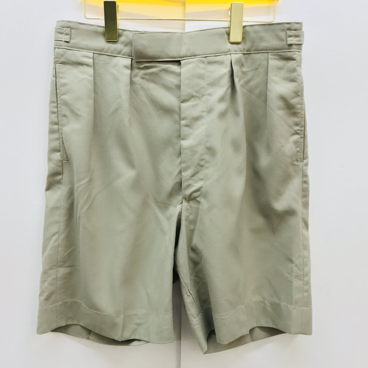 BRITISH ARM イギリス軍 デッドストック？90〜00年代あたり SHORTS MAN'S TROPICAL RAF 2タックハーフパンツ  トロピカルショーツ ショートパンツ グルカ, 190/84/100