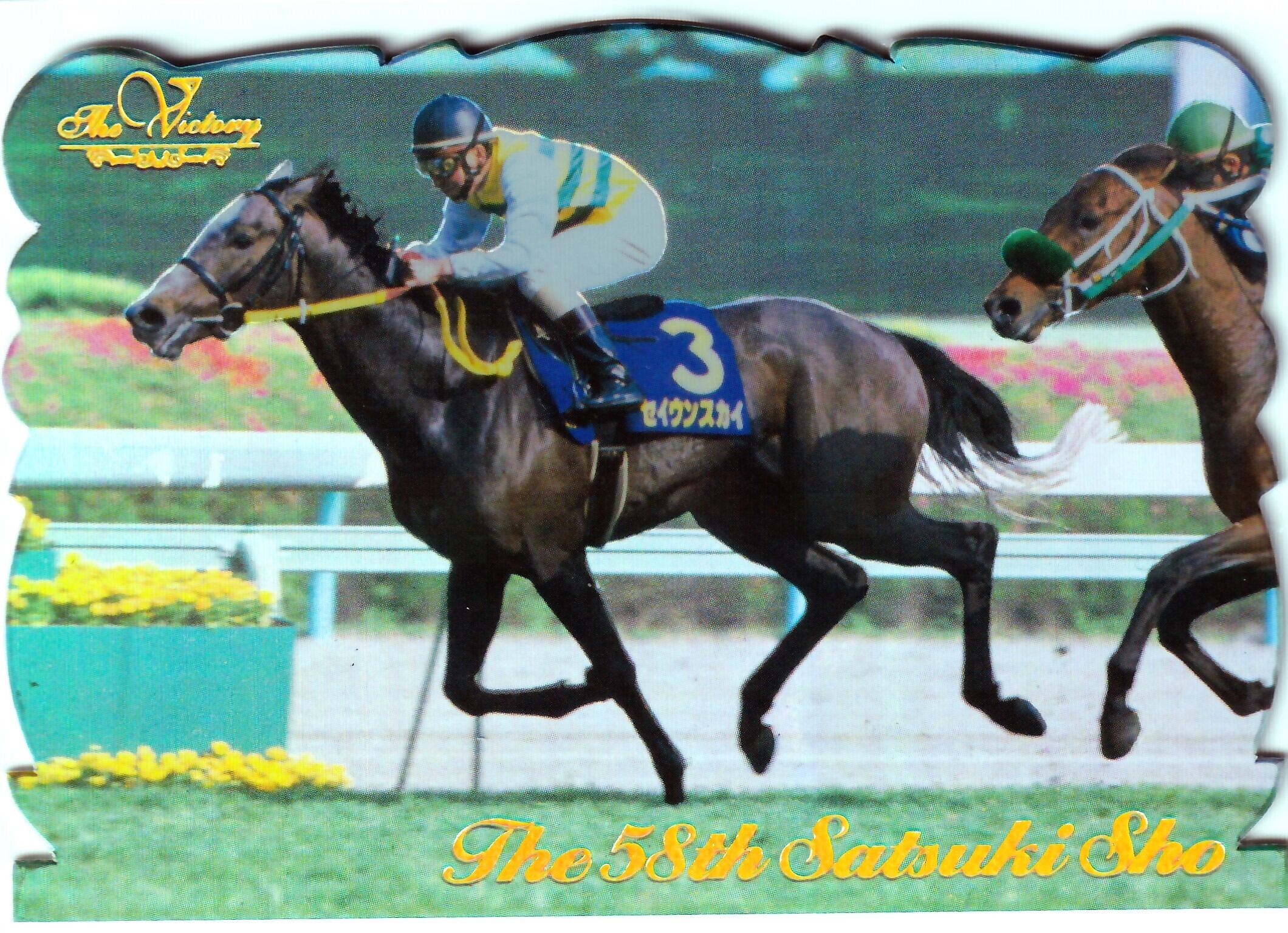 フジキセキ：第46回 朝日杯3歳ステークス(金文字仕様)「THE GRADE ONE