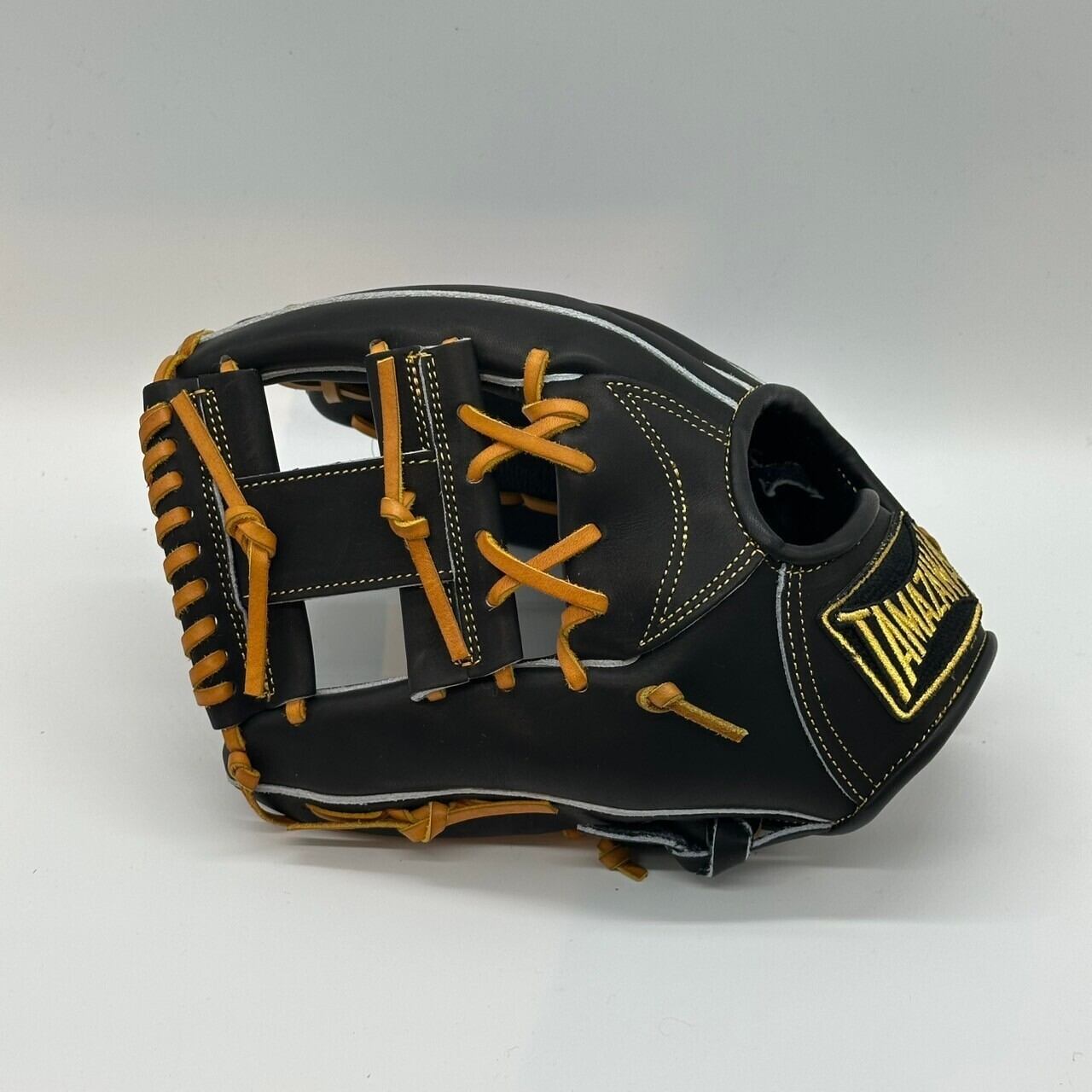 軟式】玉澤 内野グローブ ADVENTURE TG-B50AD（本体：ブラック 紐