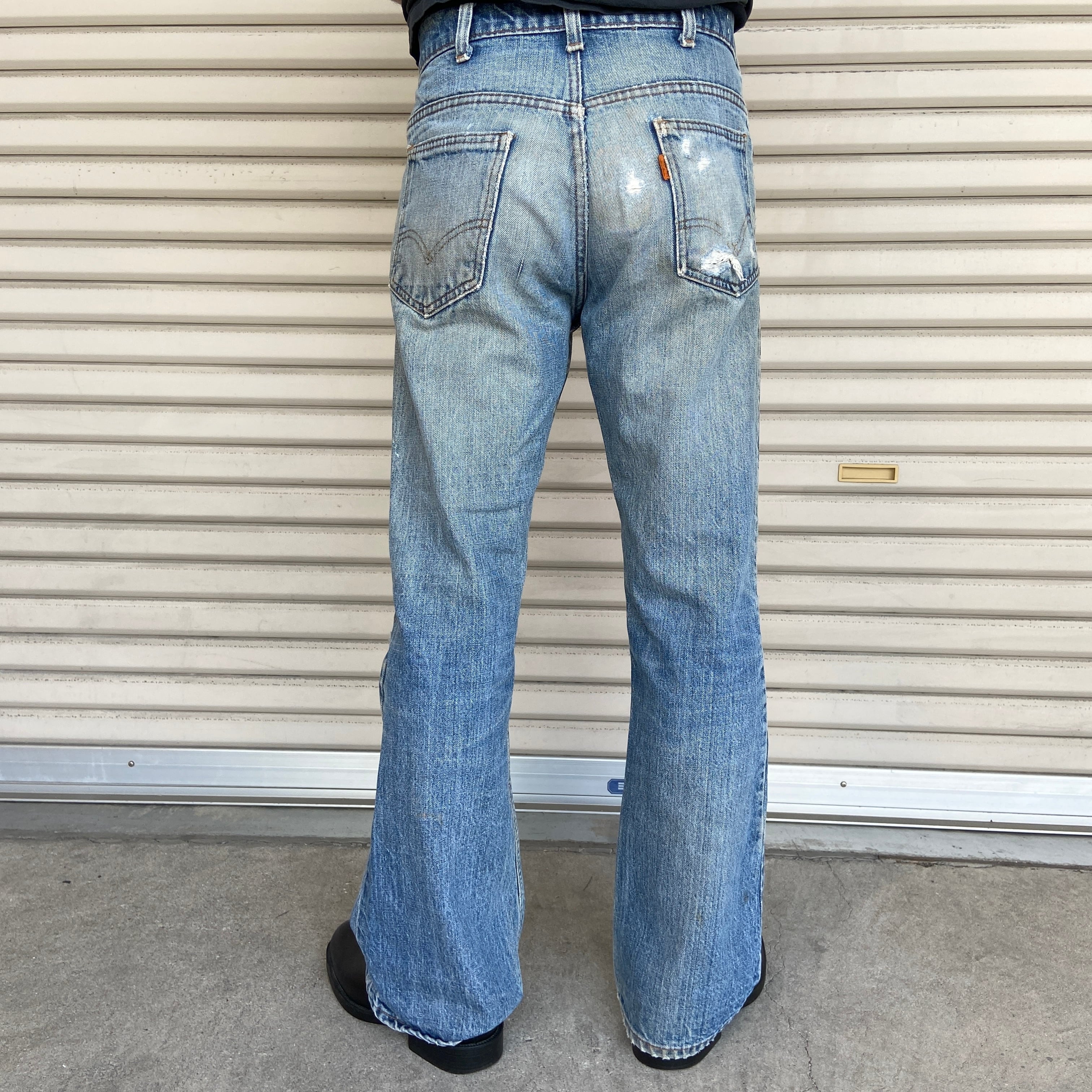 送料無料』70s Levi's 646 フレアデニムパンツ USA製 W31 ベルボトム ...