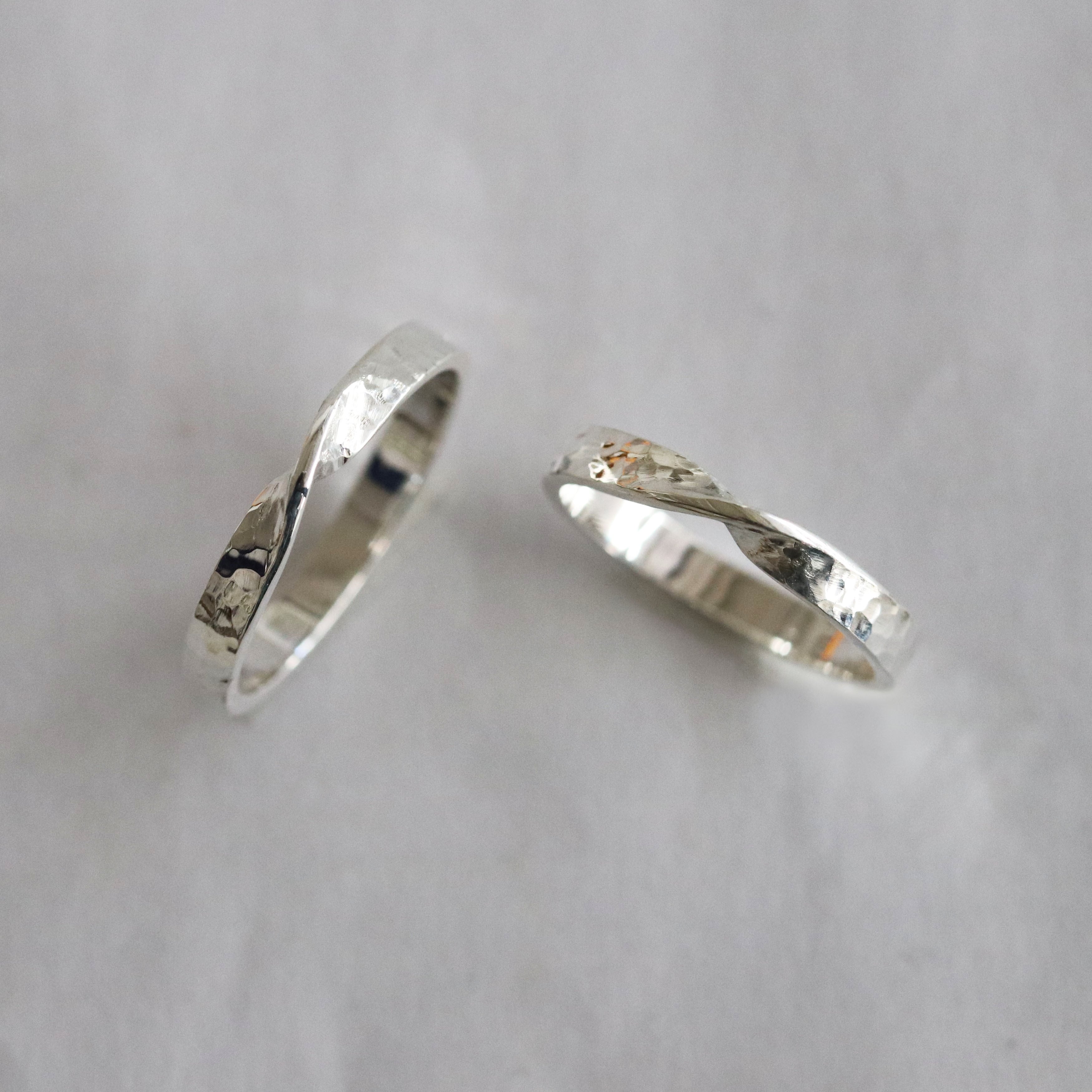 ペアリング】メヴィウス_槌目 | Somm Jewelry【ソムジュエリー】