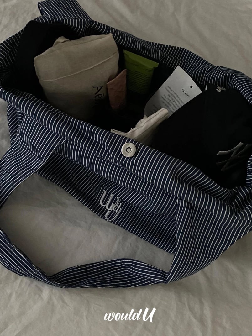 ▶︎即納《would U》tidy bag (stripe color) | baby apparel Bitty