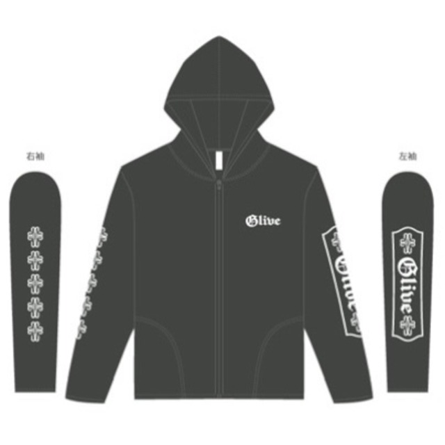 GLiVE DRY ZiP HOODIE