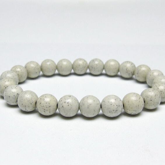 北投石 ブレスレット 9mm 一点物 メール便可 111-50263