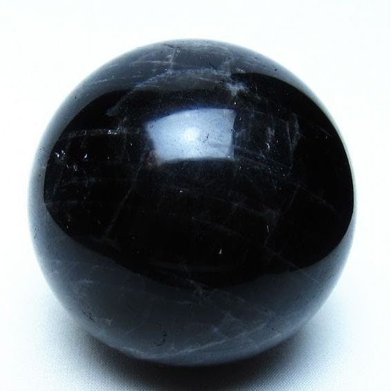 モリオン 黒水晶 丸玉 71mm 一点物 151-9566