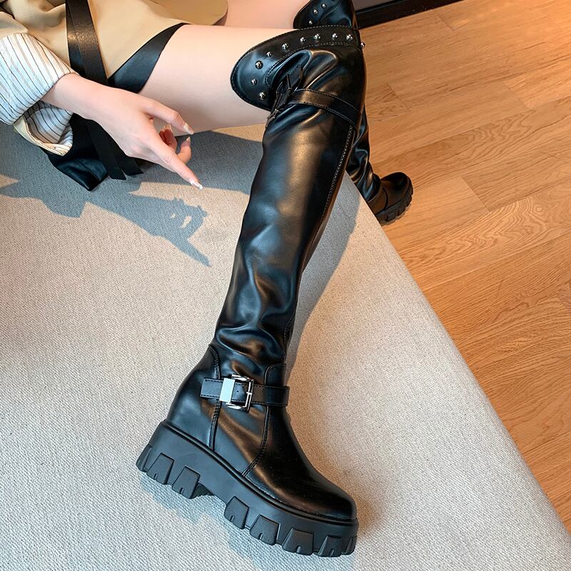 ブーツスタイルスタンダードレッド薄手 レトロ 靴 シューズ 部族の婦人靴50087841109