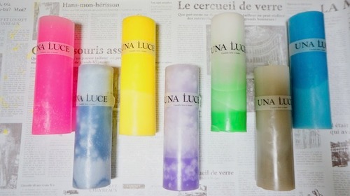 PILLAR CANDLE 9TYPES / CHILL OUT CAMP COLLECTION