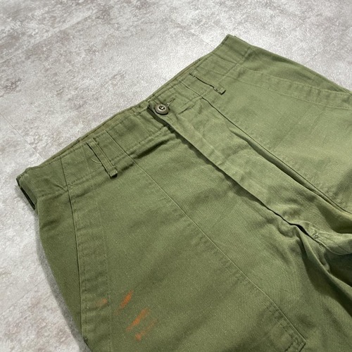70s アメリカ軍 実物 OG-507 ベイカーパンツ 32×31 詳細写真5