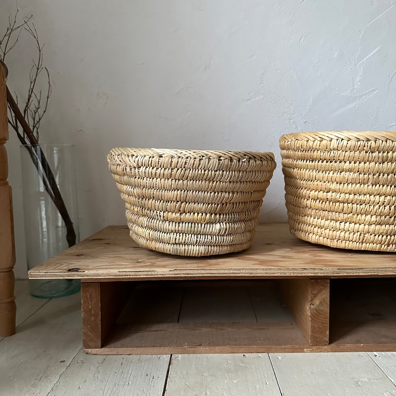 モロッコバスケット ボウルL 無地