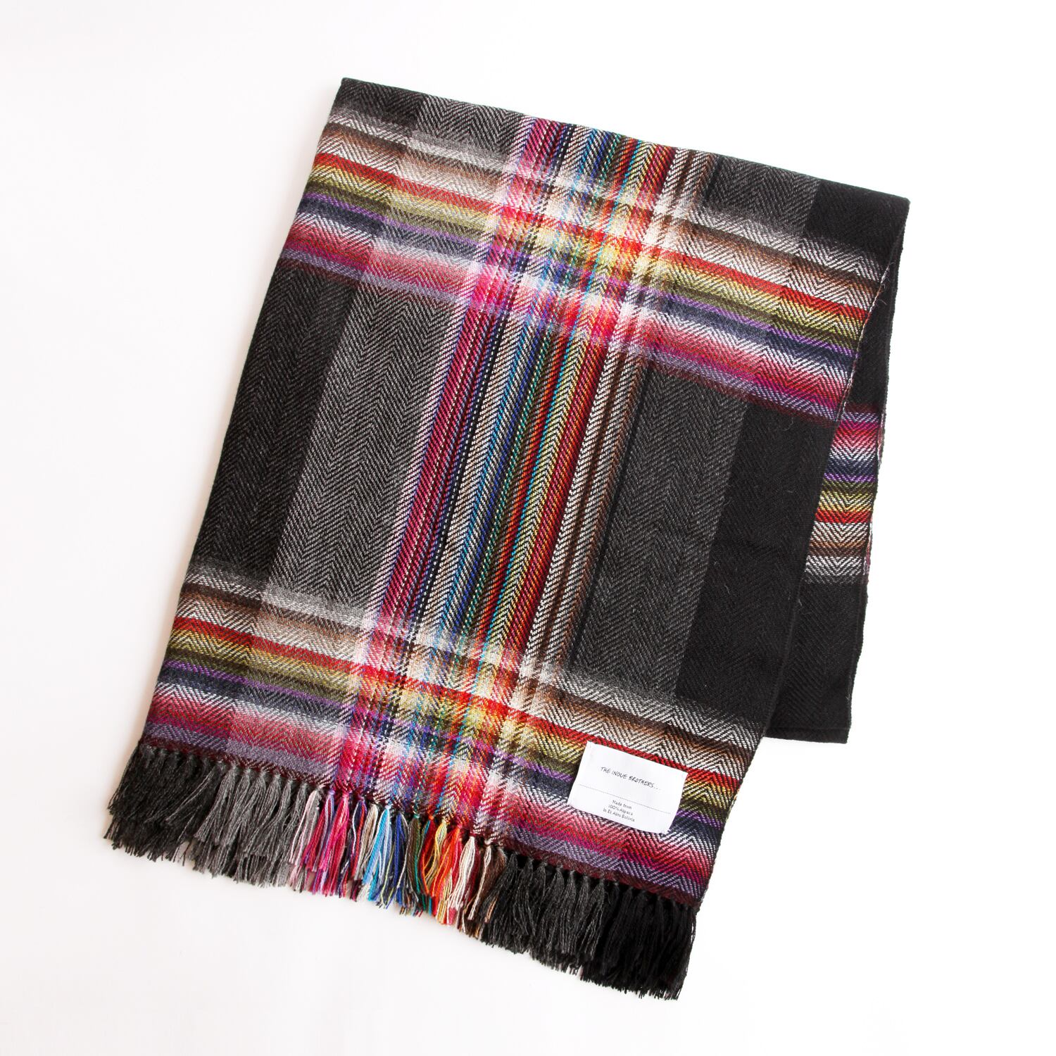 THE INOUE BROTHERS/Multi Coloured Stole/Black | BONDO/ボンド THE INOUE BROTHERS/Multi Coloured Stole/Black | BONDO/ボンド