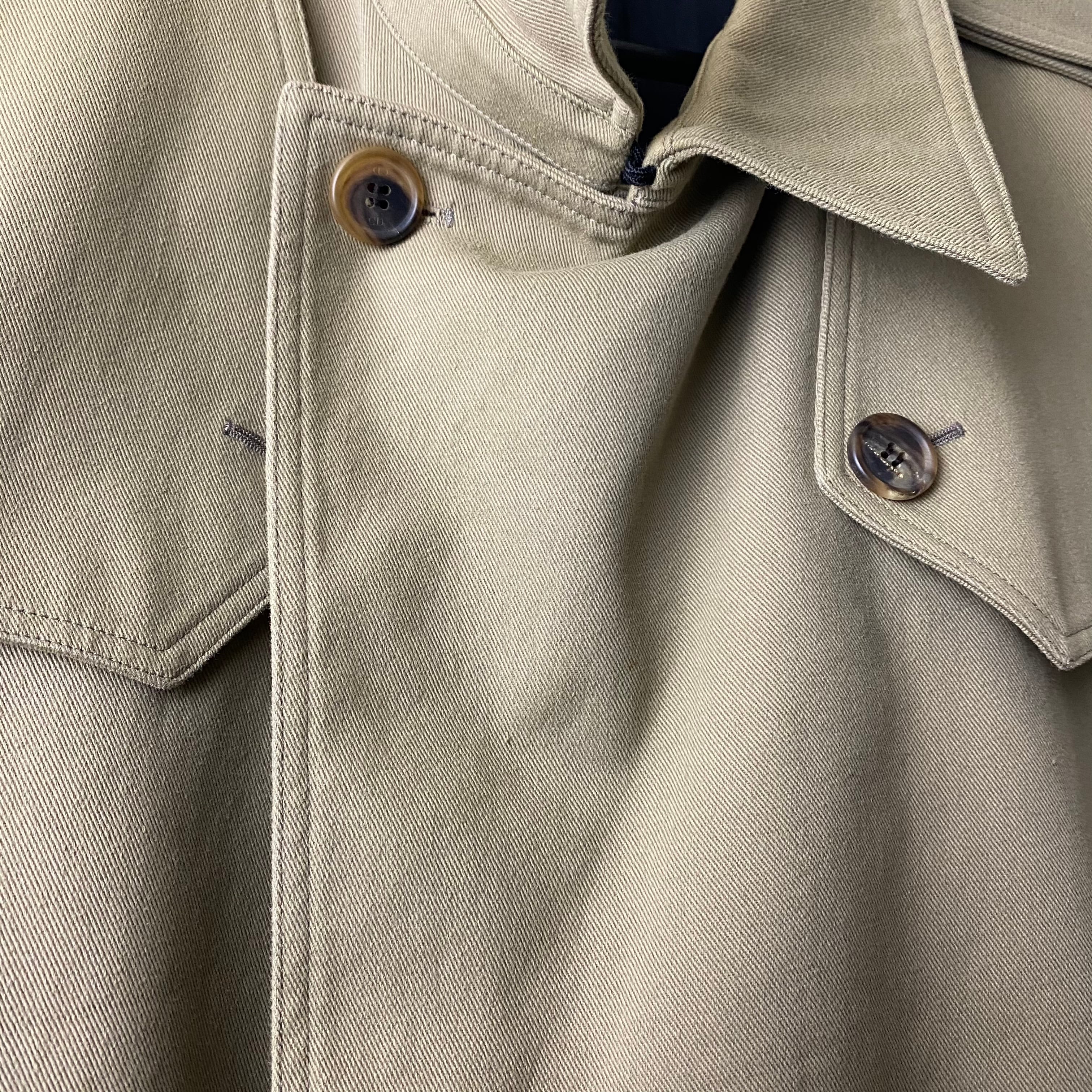 2006AW DIOR HOMME cotton trench coat | NOIR ONLINE