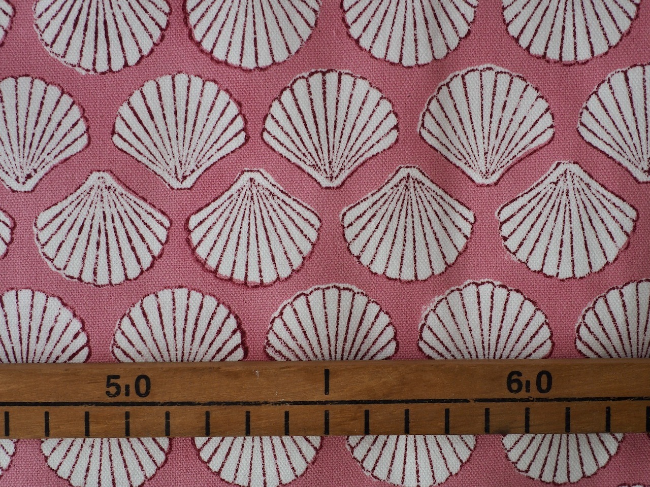 block print fabric c88 pink