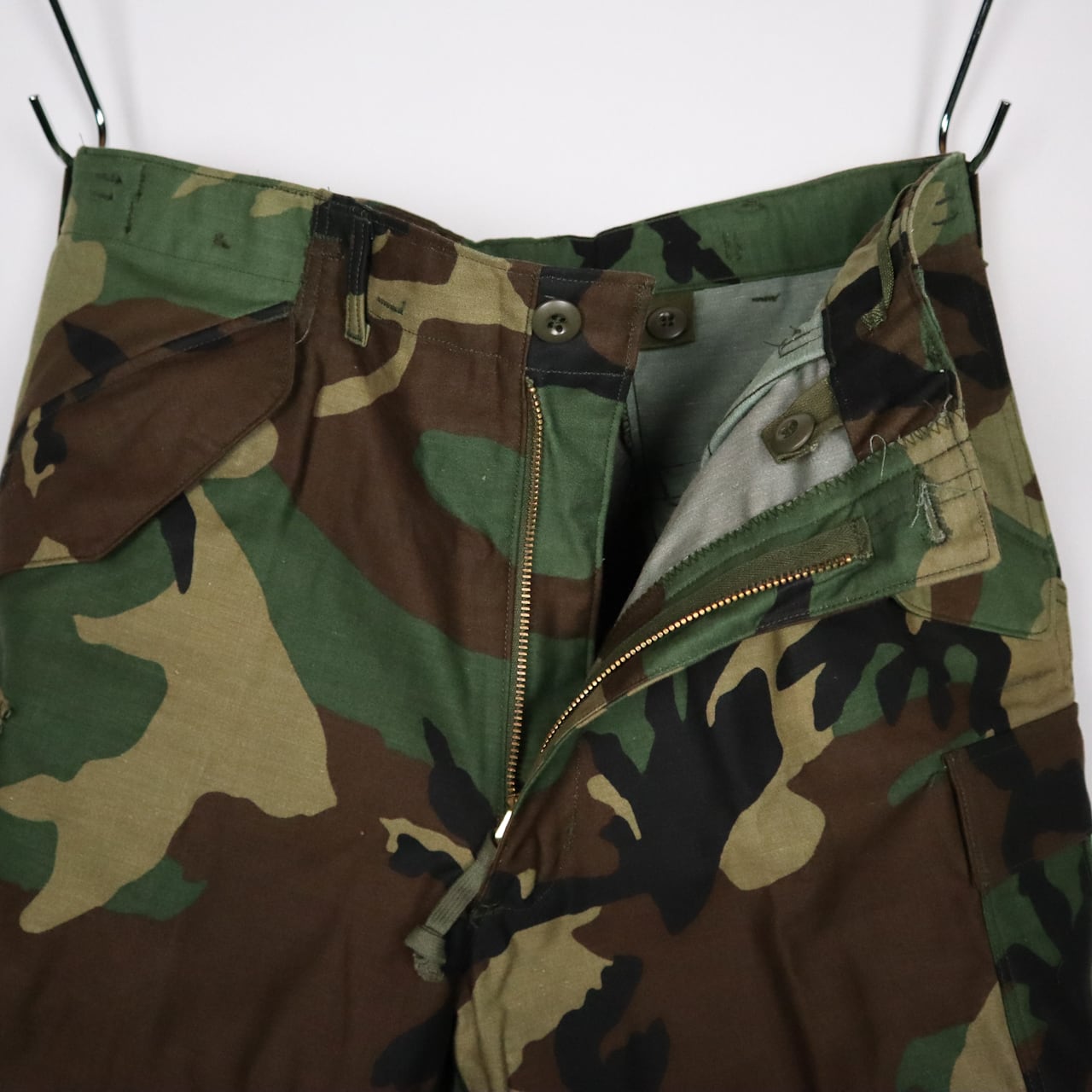 DEADSTOCK】U.S.ARMY M-65 FIELD TROUSERS 米軍 ウッドランドカモ ...