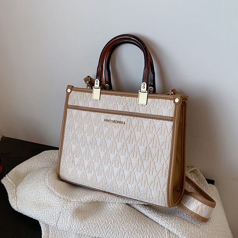 レディースサマーシングル 夏物 トートバッグ ハンドバッグ メッセンジャーバッグ 手作りハンドバック59401603454