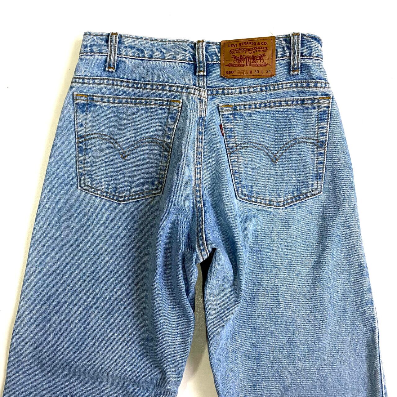 80年代 カナダ製 Levi's リーバイス 550 テーパード デニムパンツ メンズｗ30 レディース 古着 RELAXED FIT ヴィンテージ  ビンテージ 【デニムパンツ】【SA2204】 | cave 古着屋【公式】古着通販サイト