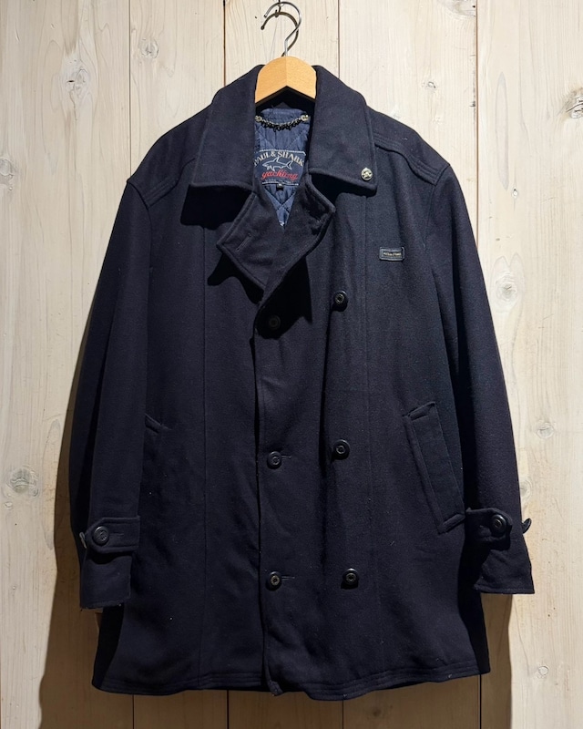 【a.k.a.C.a.k.a vintage】“PAUL & SHARK” Vintage Loose Wool Pea Coat