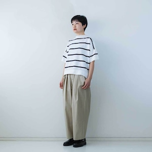 nicholson&nicholson ボーダーニットプルオーバー