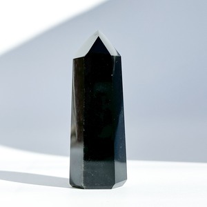 オブシディアン  タワー型01 ◇ Obsidian ◇天然石・鉱物・パワーストーン