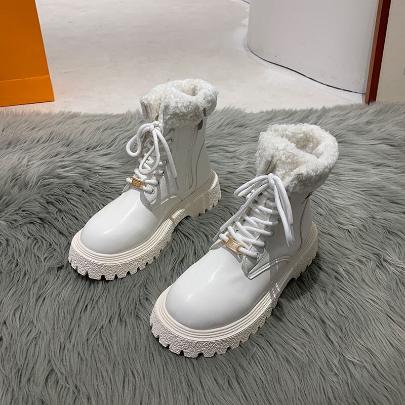 ブーツウィンターレッドカジュアルスリーブショート薄手 靴 シューズ 冬物 ラウンドトー フェイクシューズ2299728504