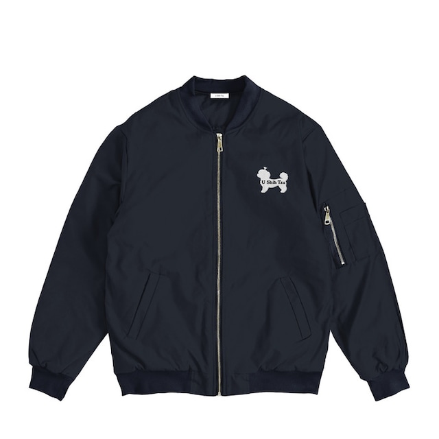 U Shih Tzu MA1 Jacket Navy U5005