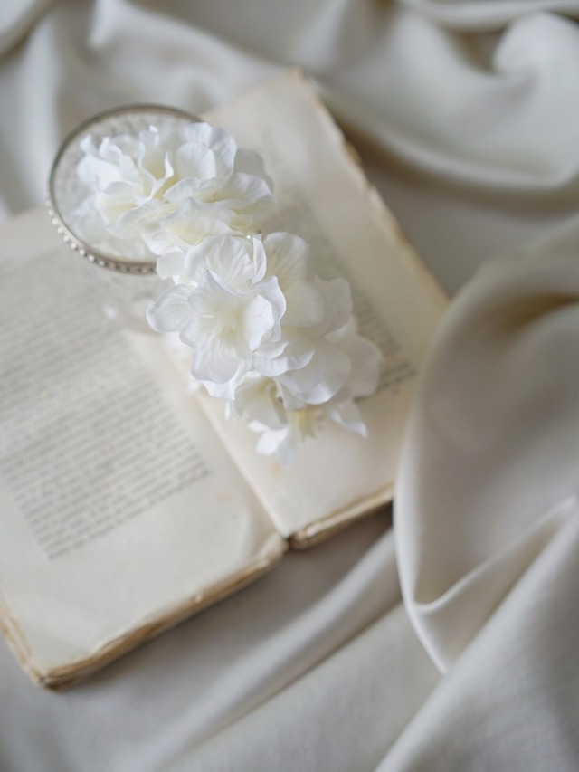 〈 即納アイテム 〉Drops Flora Crown white (大きいサイズ)