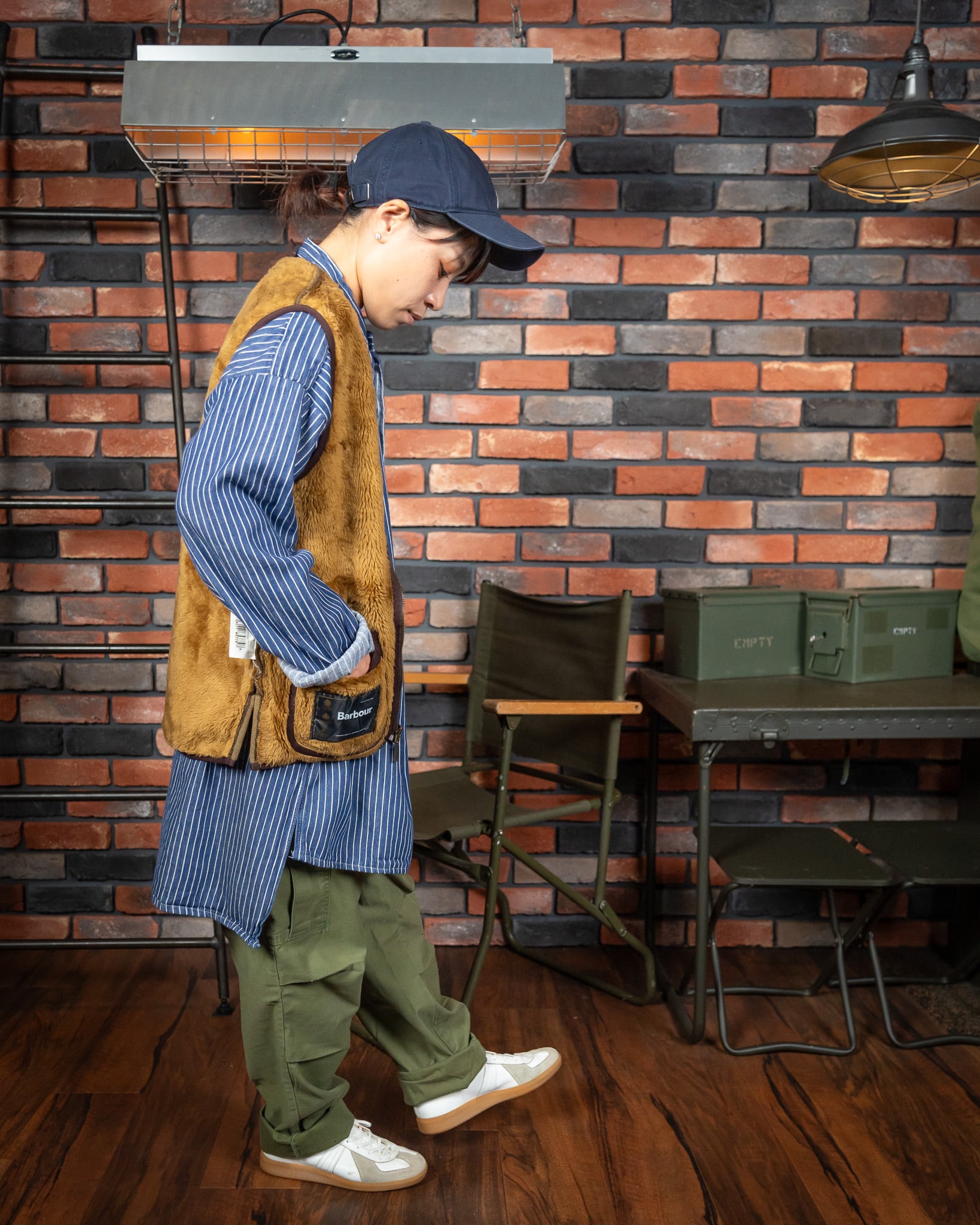 EURO ドイツ製 フィッシャーマンシャツ vintage X-LARGE】Germany Fisherman Shirts 