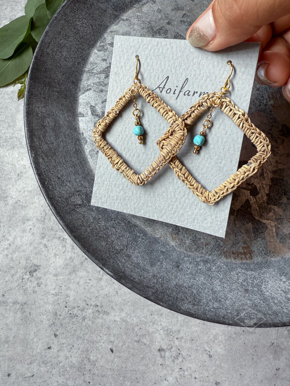 kazeのおまもり】アリゾナ産ターコイズ | AOIFARM