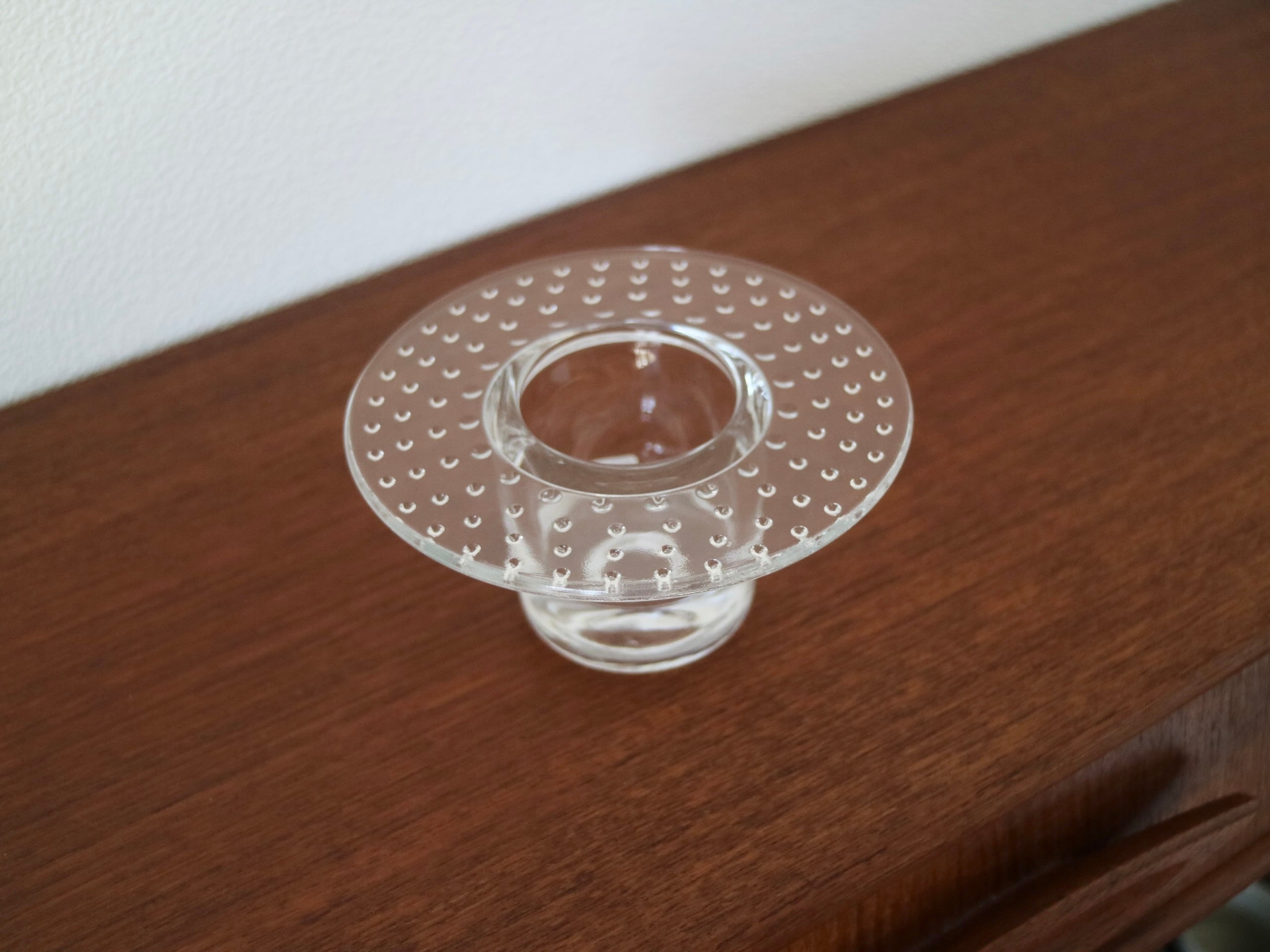 iittala イッタラ / Vega ヴェガ / キャンドルホルダー クリア No.4057