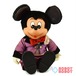 ヤングエポック TDL 東京ディズニーランド ミッキーマウス 紫タキシード ソフビ顔 ぬいぐるみ 紙タグ付き