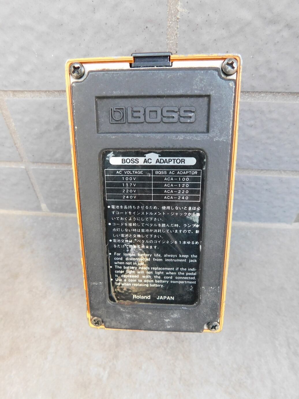 中古 BOSS ボス DS-1 Distortion 1982年 日本製 | マルヤ