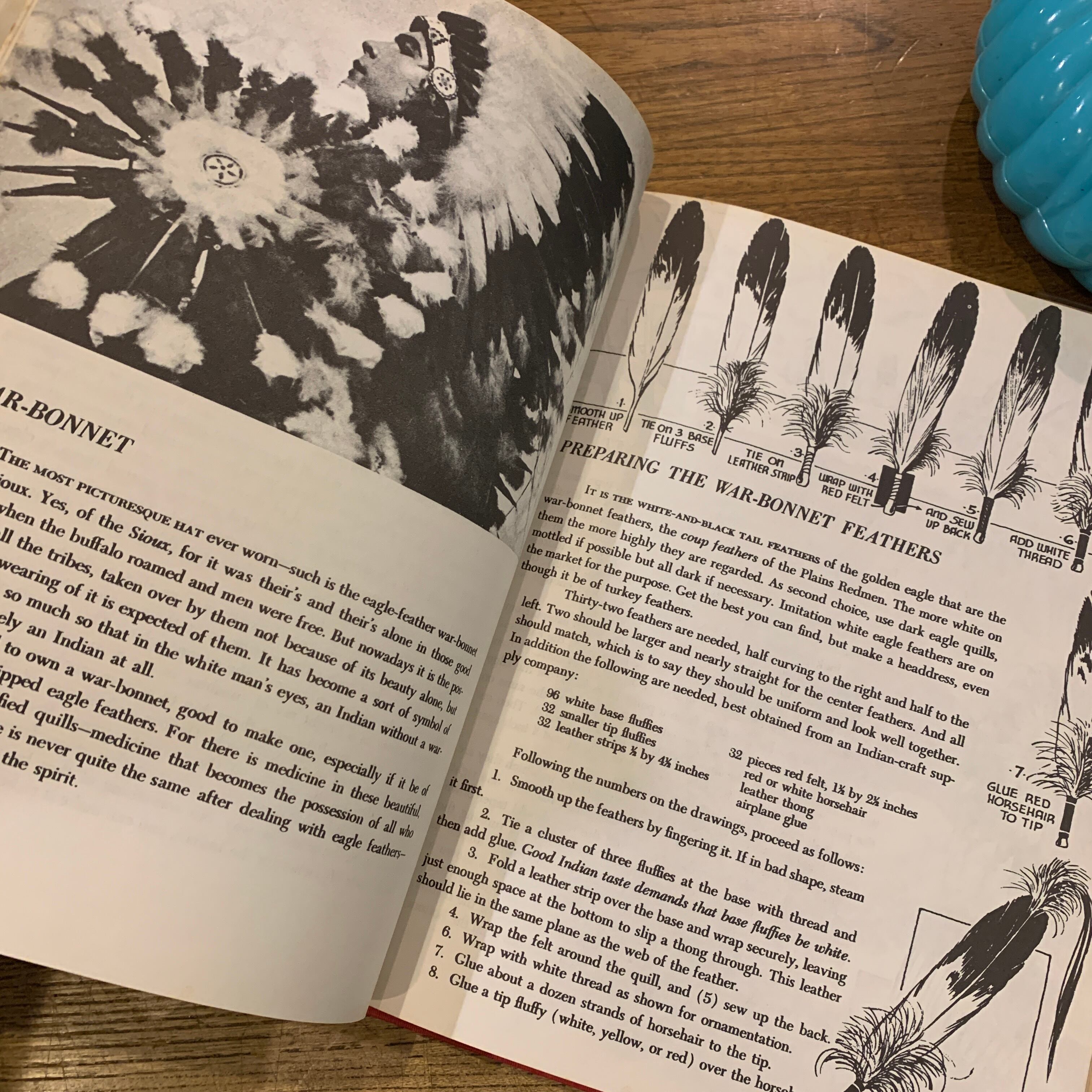 The Book of Indian Crafts and Costumes / Bernard S. Mason, Illustrated by Frederich Kock 百年