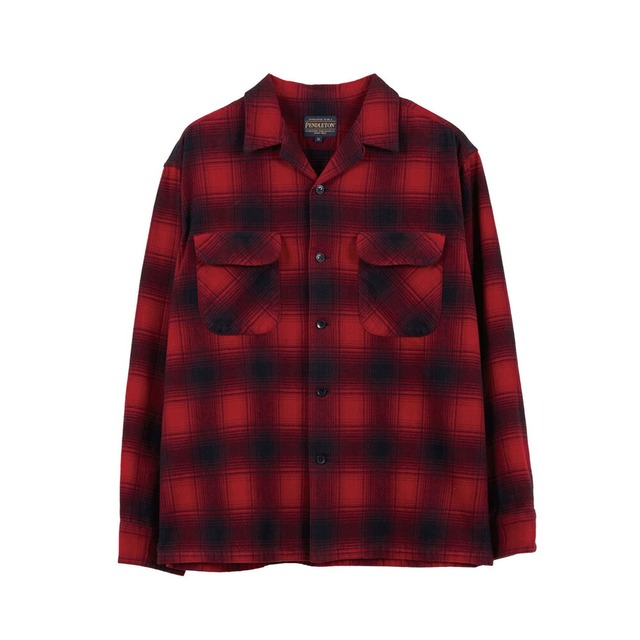 ペンドルトン PENDLETON コットンシャギー オープンカラー チェックシャツ 6475-5000