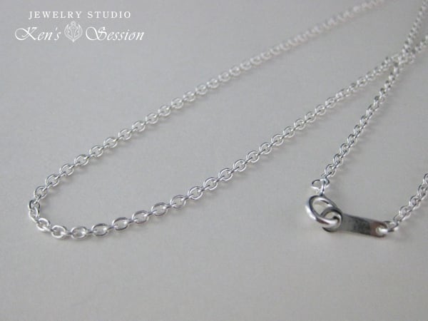 あずきチェーン（0.5mm60cm）ネックレス | ジュエリー工房ケンズ