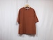 UNIVERSAL PRODUCTS.” PIS NAME S/S T-SHIRT BROWN”