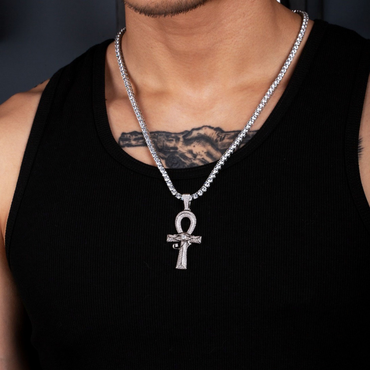 ホルスの目 ネックレス W177