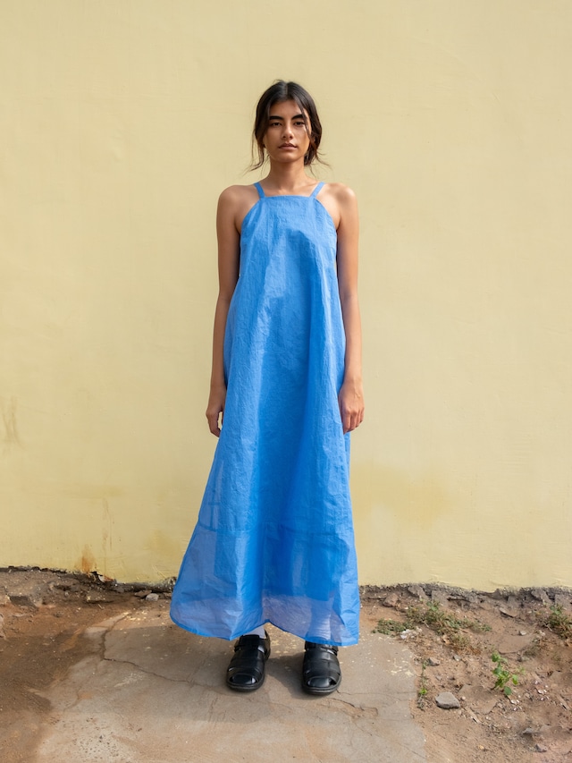 BHUV CAMI DRESS - BLUE