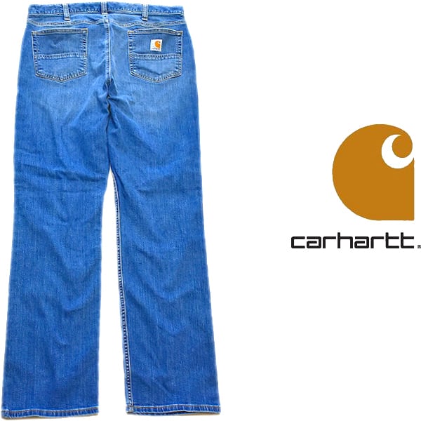 1点物◇カーハートCarharttデニムパンツUSA古着メンズ36レディースOK