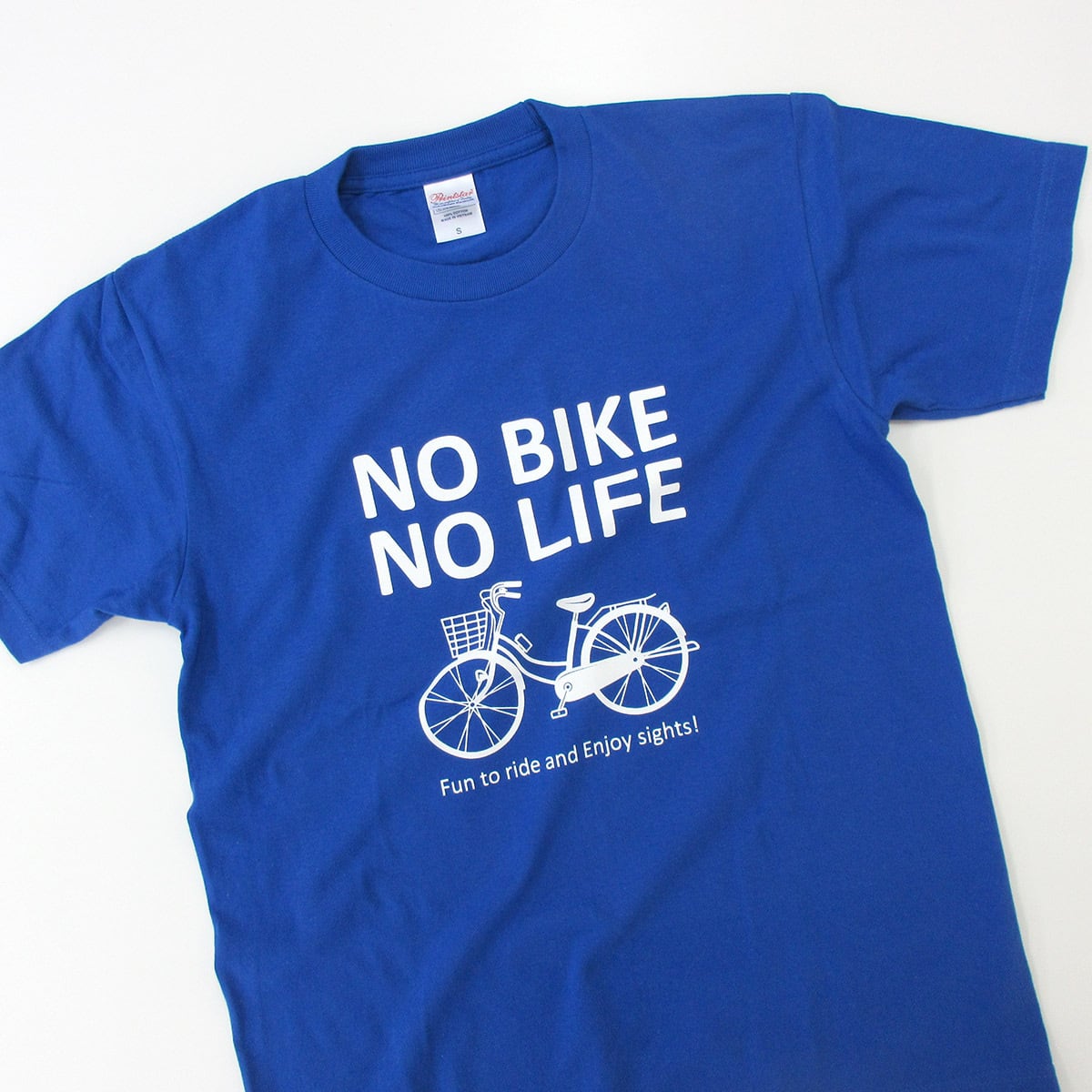 NO BIKE NO LIFE ロードバイク Tシャツ os28 おもしろtシャツ サイクリング 自転車