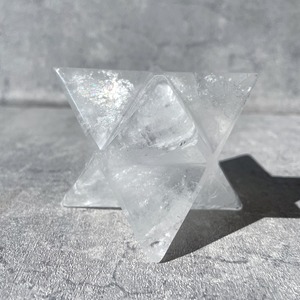 ♡虹入り♡ミナスジェライス産クリアクォーツ マカバ05◇Clear Quartz◇ 天然石・鉱石・パワーストーン