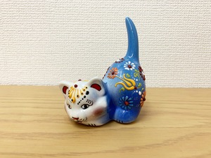 トルコ製　キャフタヤの陶器猫 C